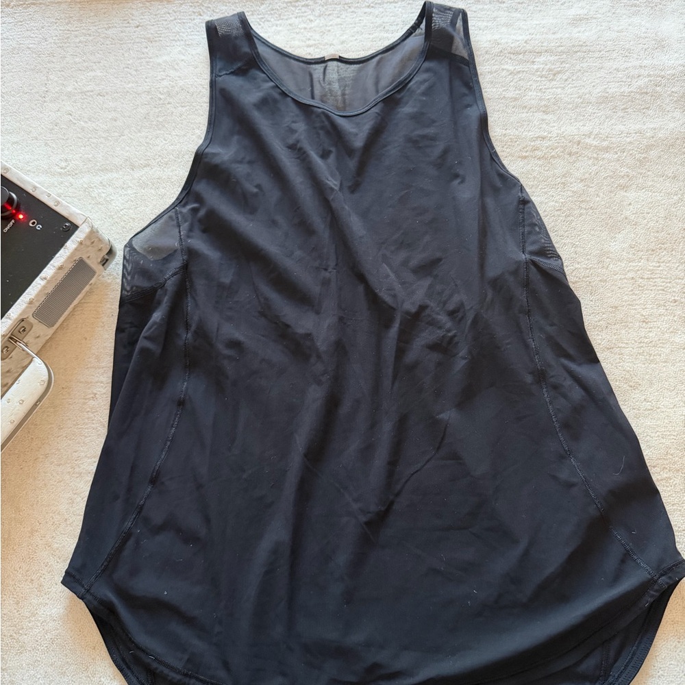lululemon athletica Black Tank Top